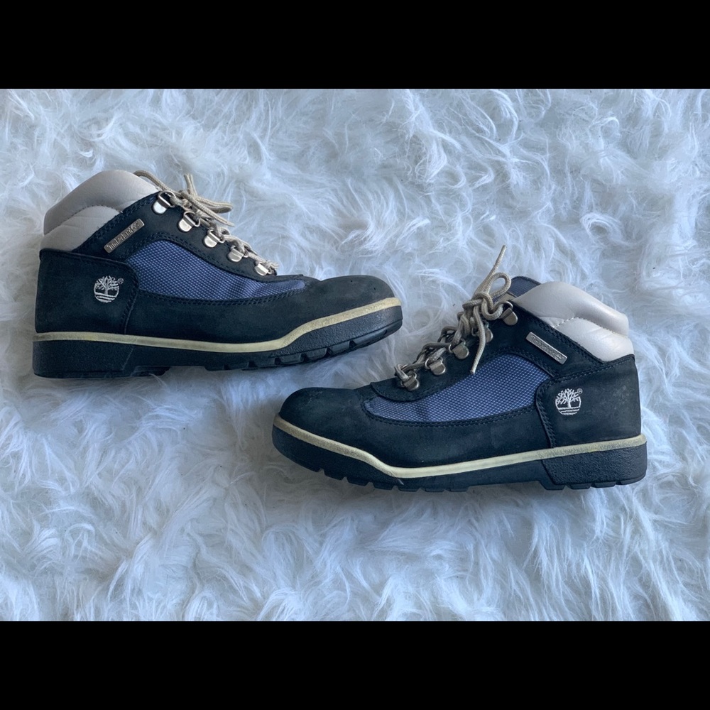 Navy Blue Timberlands